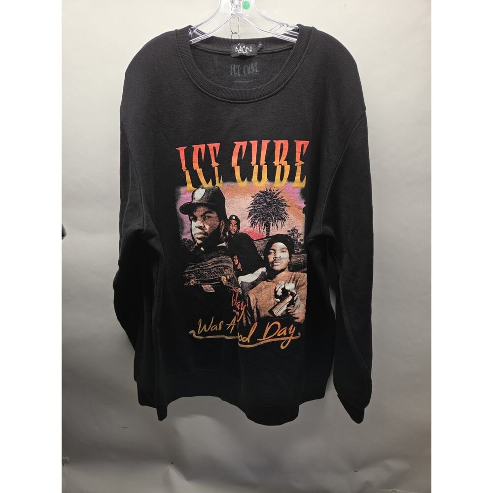 Ice Cube Sweatshirt BoohooMan Mens XXL